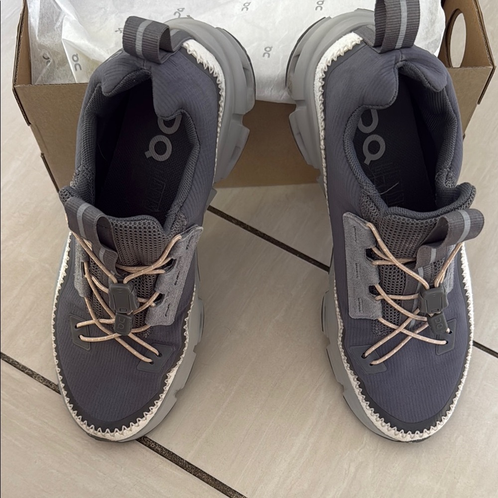 On Running Gray Sneakers Minimalist Design